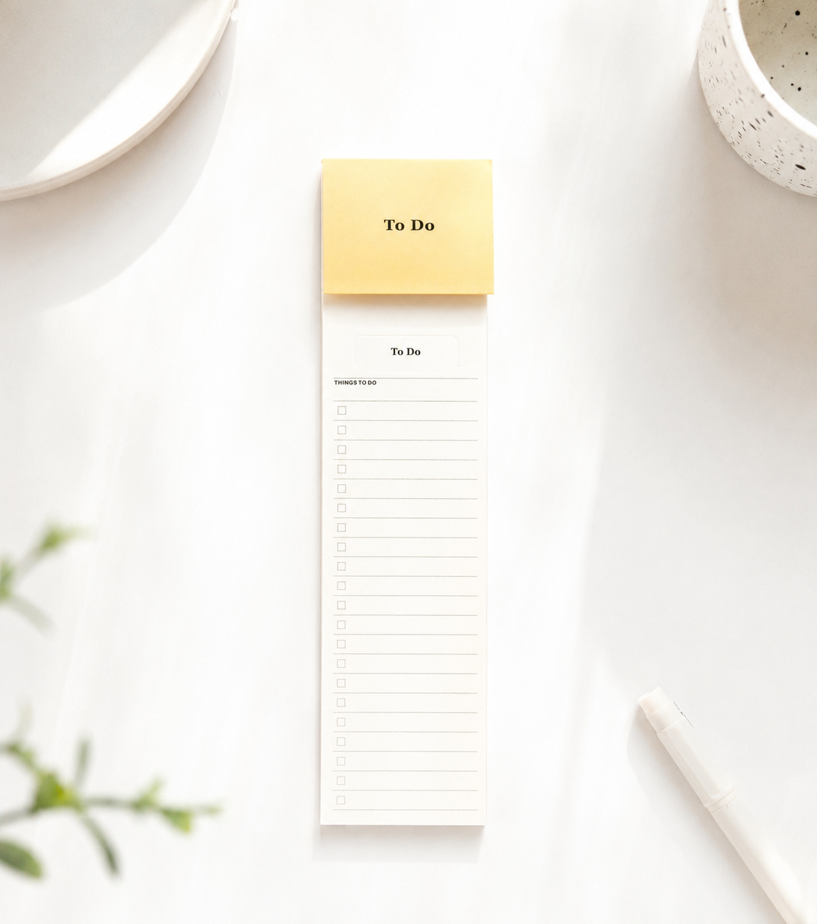 To-Do List Memo Pad