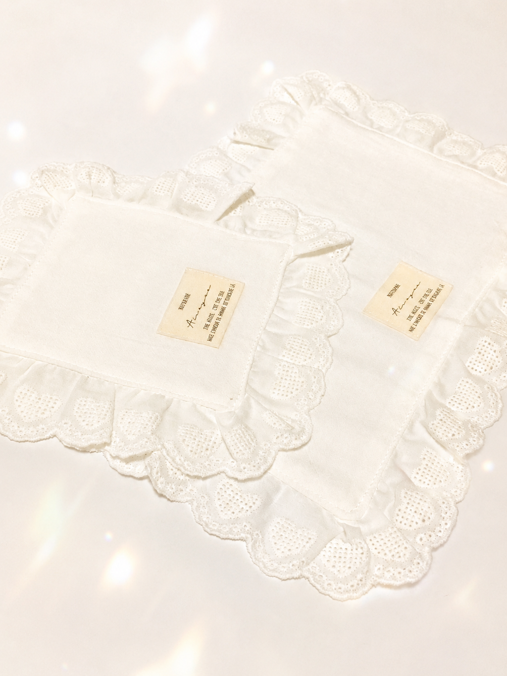 Ruffle Cotton Coaster & Table Mat