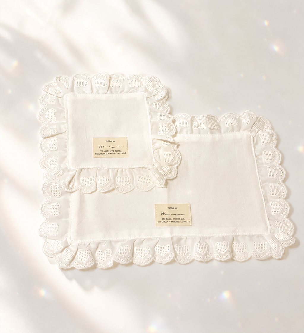 Ruffle Cotton Coaster & Table Mat