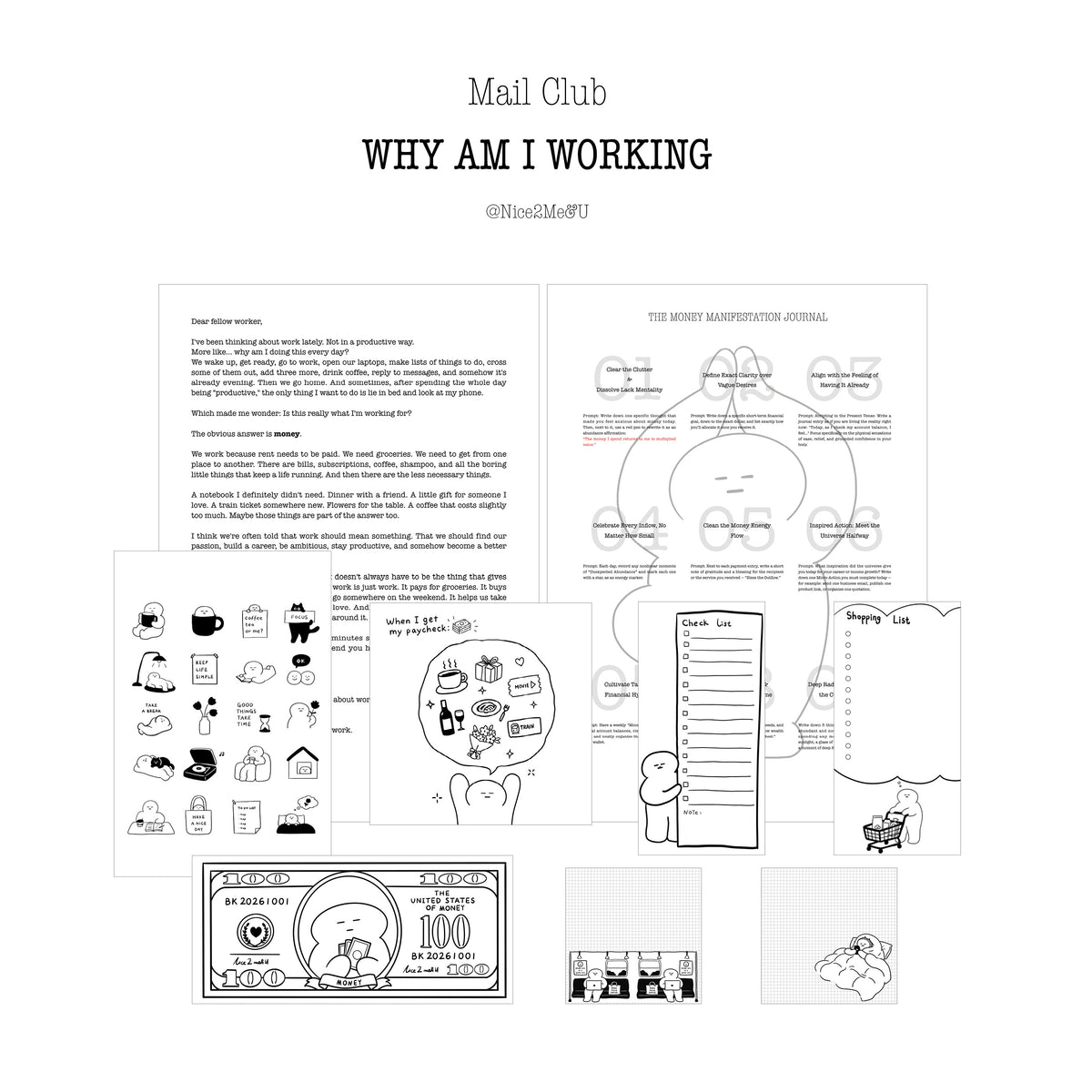 Mail Club｜Why Am I Working?